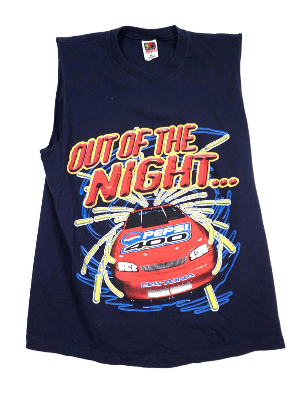 Vintage Nascar Daytona 400 Pepsi Cola T Shirt XL Mens Sleeveless Racing Tee